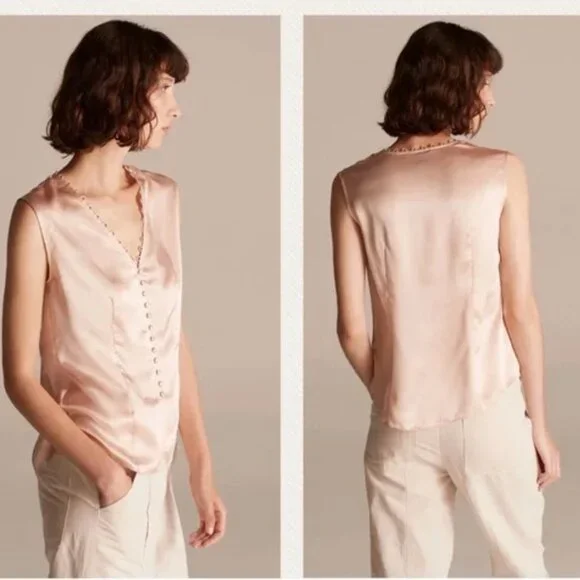 REBECCA TAYLOR 100% Silk Top *** NWOT - Picture 6 of 6